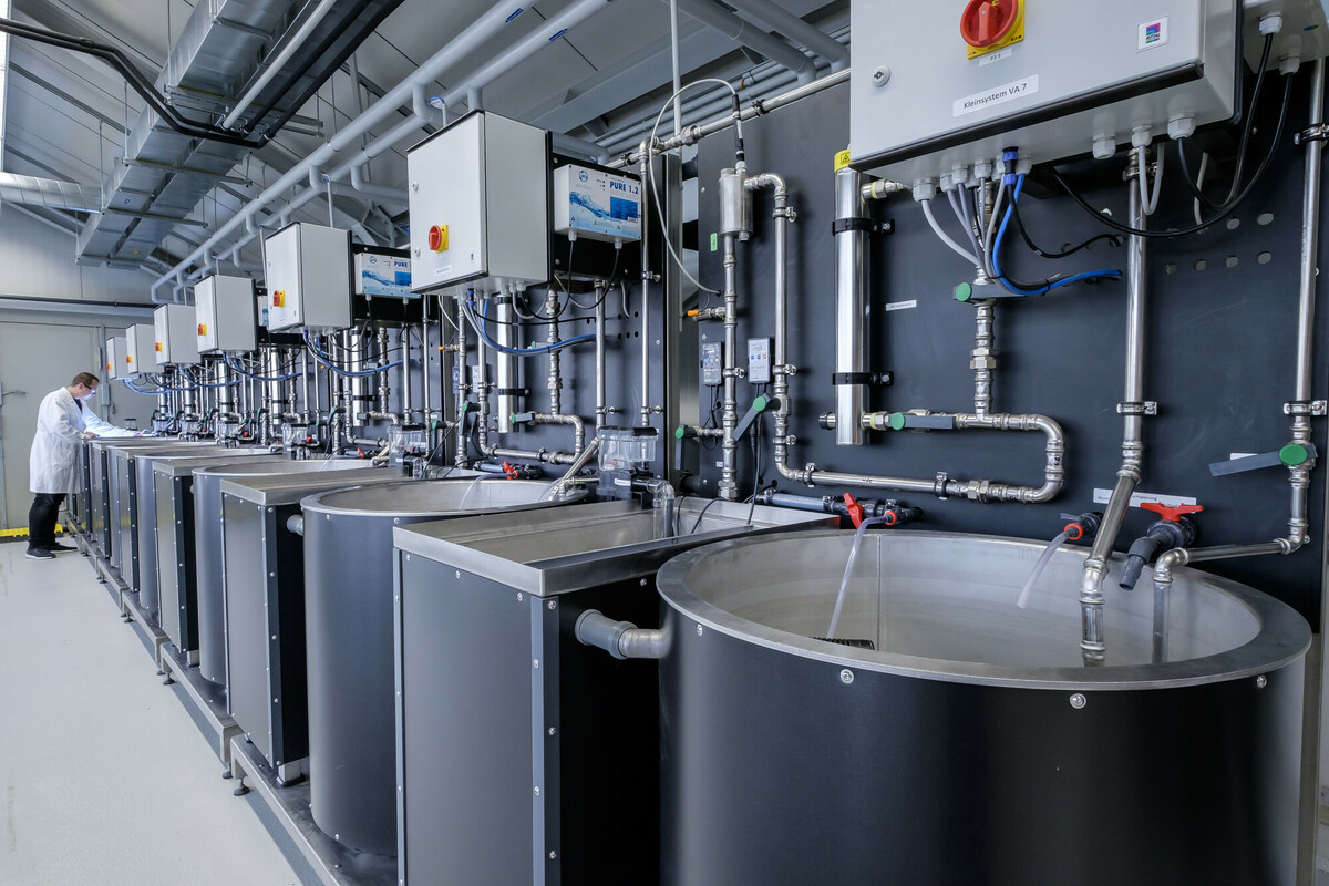 Aquakultur-Kreislaufanlage