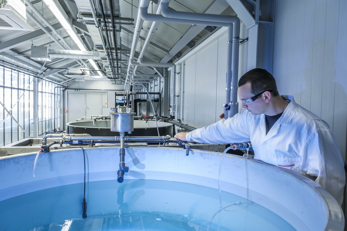 Fischmetabolismusstudien in Durchflussanlagen